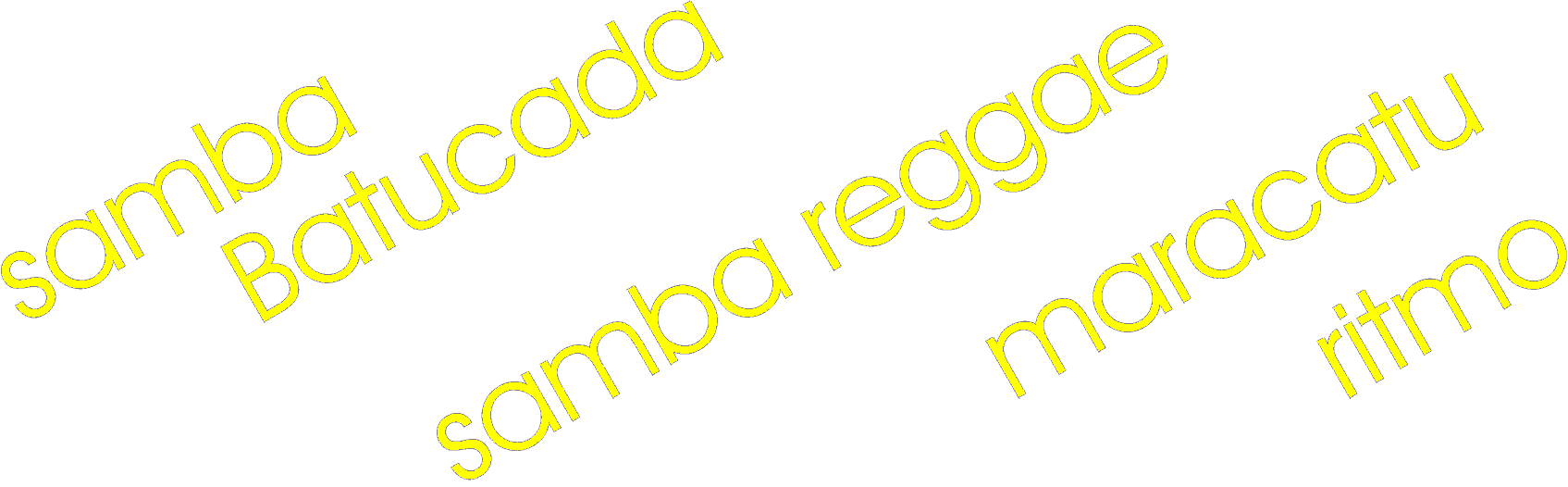 Samba Batucada, Sambareggae, Maracatu, Ritmo